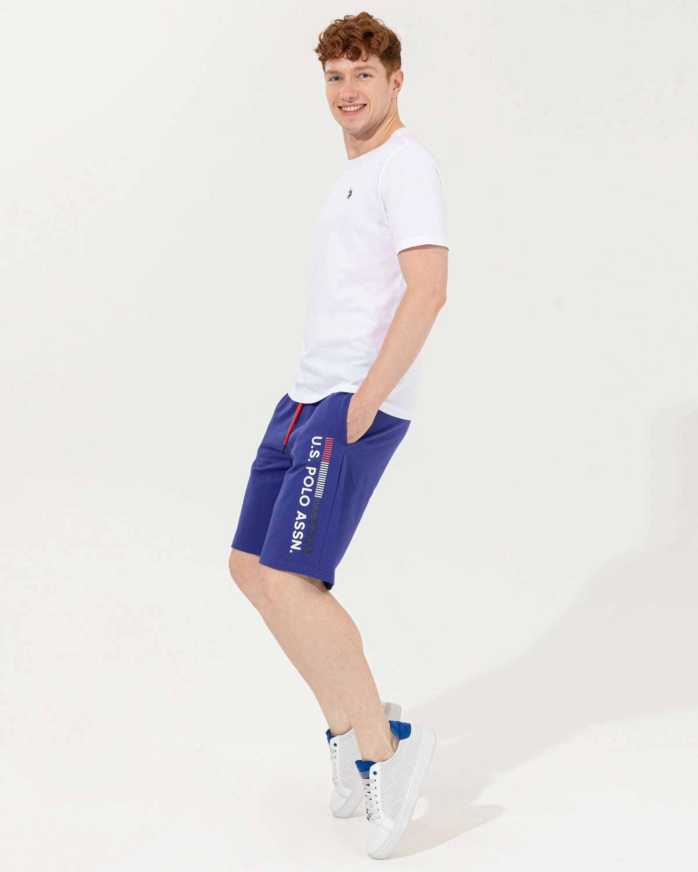 Blue Knitted Shorts - BEVAVA