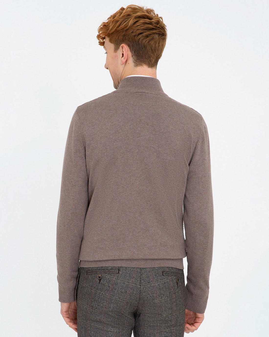 Brown Knitting Cardigan U.S. Polo Assn.