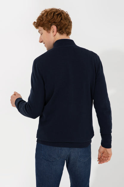 Dark Blue Knitting Cardigan U.S. Polo Assn.