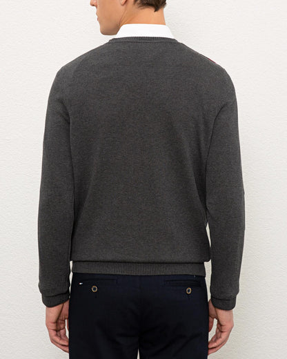 Dark Grey Knitting Jumper U.S. Polo Assn.