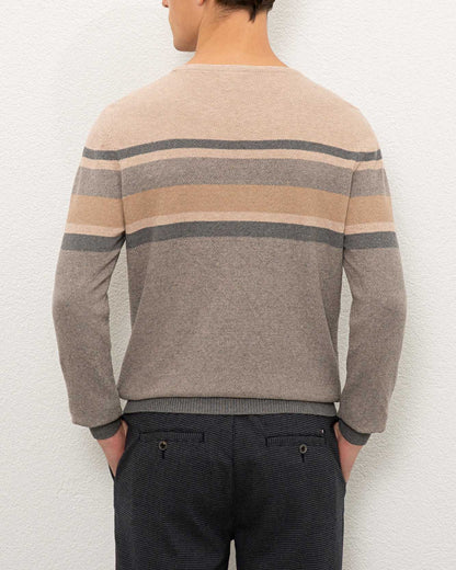 Beige Knitting Jumper U.S. Polo Assn.
