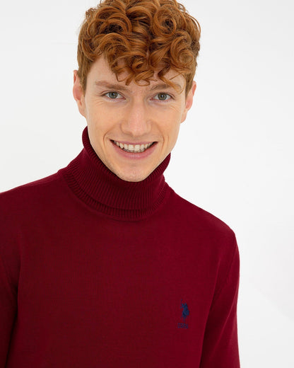 Red Knitting Jumper U.S. Polo Assn.