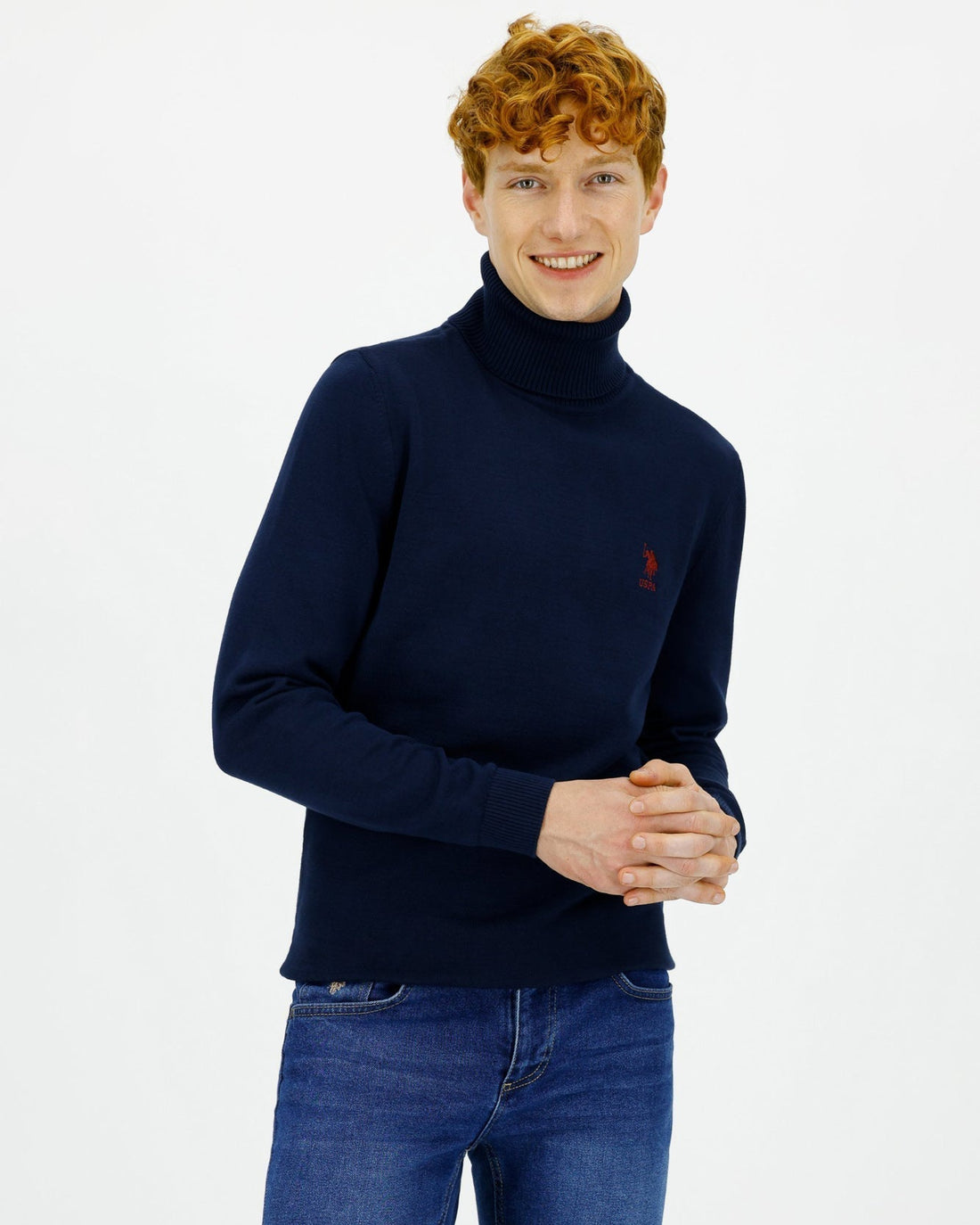 Dark Blue Knitting Jumper U.S. Polo Assn.