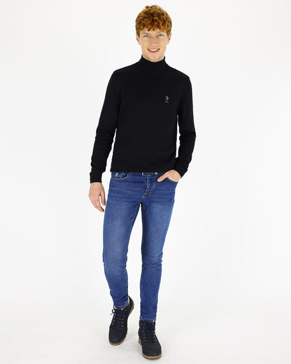 Black Knitting Jumper U.S. Polo Assn.