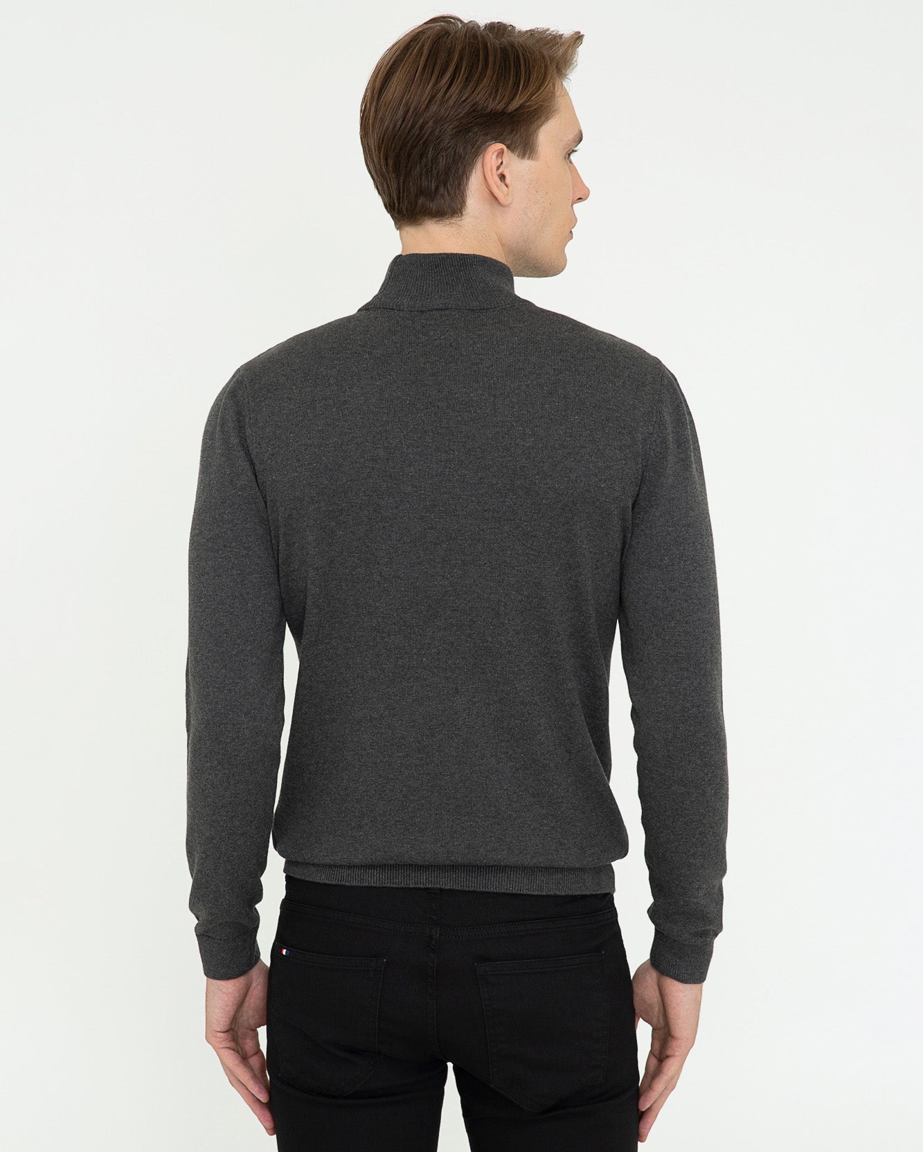 Dark Grey Knitting Jumper U.S. Polo Assn.