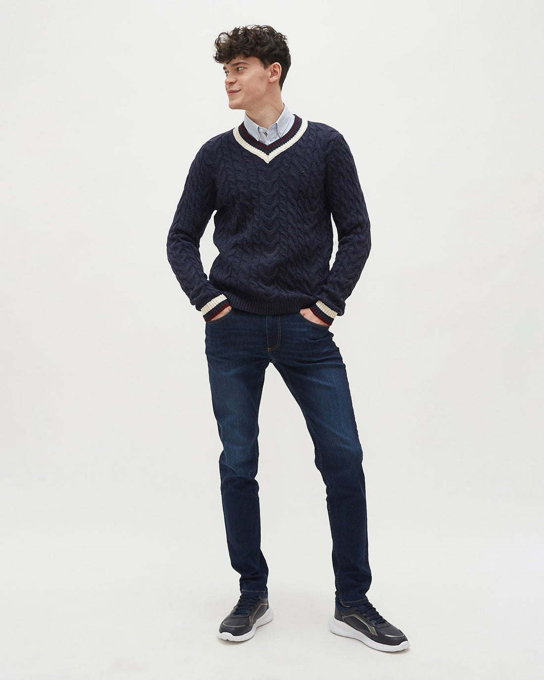 Dark Blue Knitting Jumper U.S. Polo Assn.