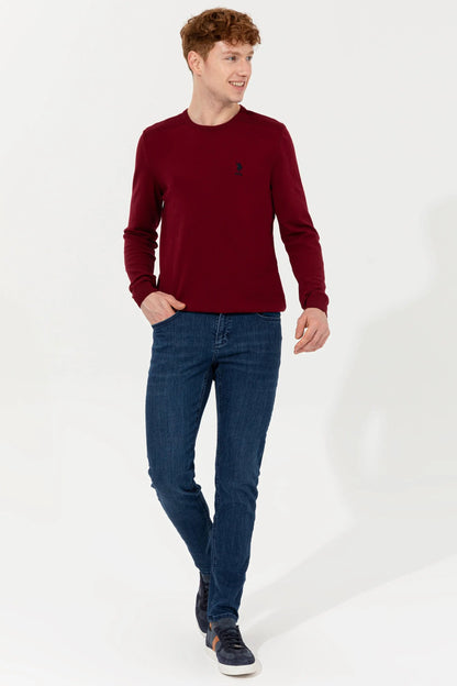 Red Knitting Jumper - BEVAVA