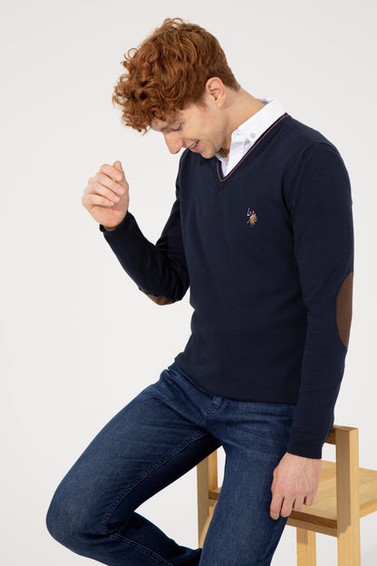 Dark Blue Knitting Jumper U.S. Polo Assn.