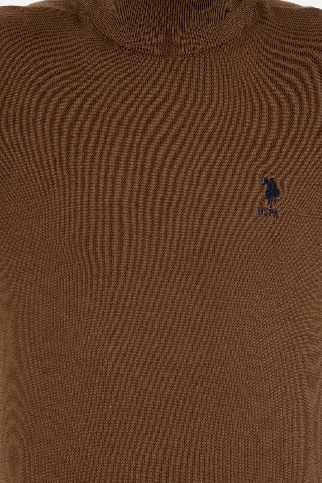 Brown Knitting Jumper U.S. Polo Assn.