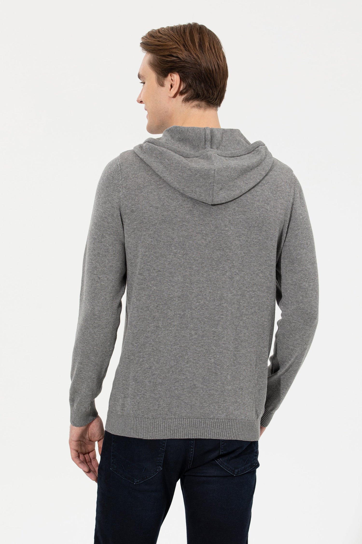 Light Grey Knitting Jumper U.S. Polo Assn.