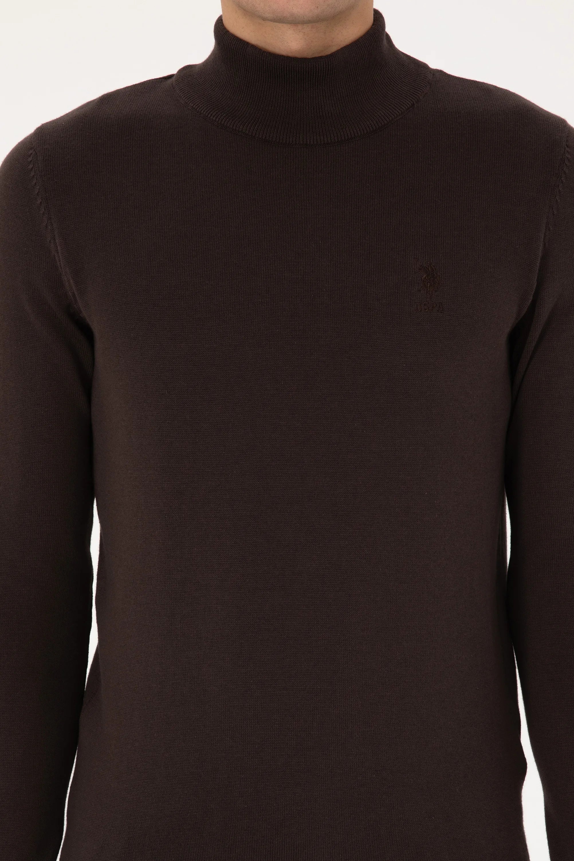 U.S. Polo Assn._Dark Brown_Dark Brown Turtle-neck Pullover_G081SZ0TK0 2226849_VR084_06