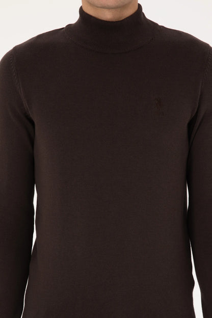 U.S. Polo Assn._Dark Brown_Dark Brown Turtle-neck Pullover_G081SZ0TK0 2226849_VR084_06