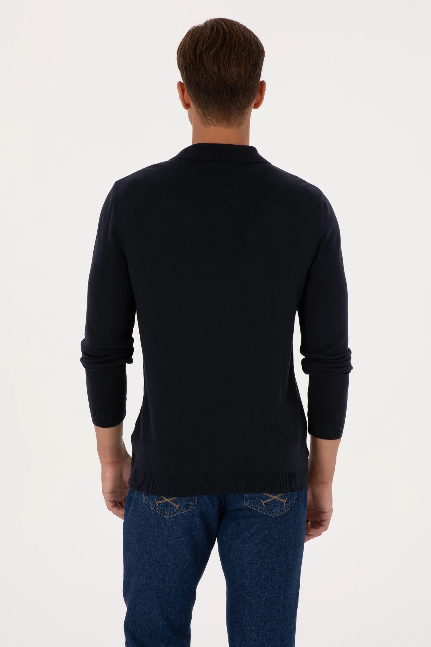 U.S. Polo Assn._Navy_Navy Long Sleeve Polo Shirt_G081SZ0TK0 2227111_VR033_05