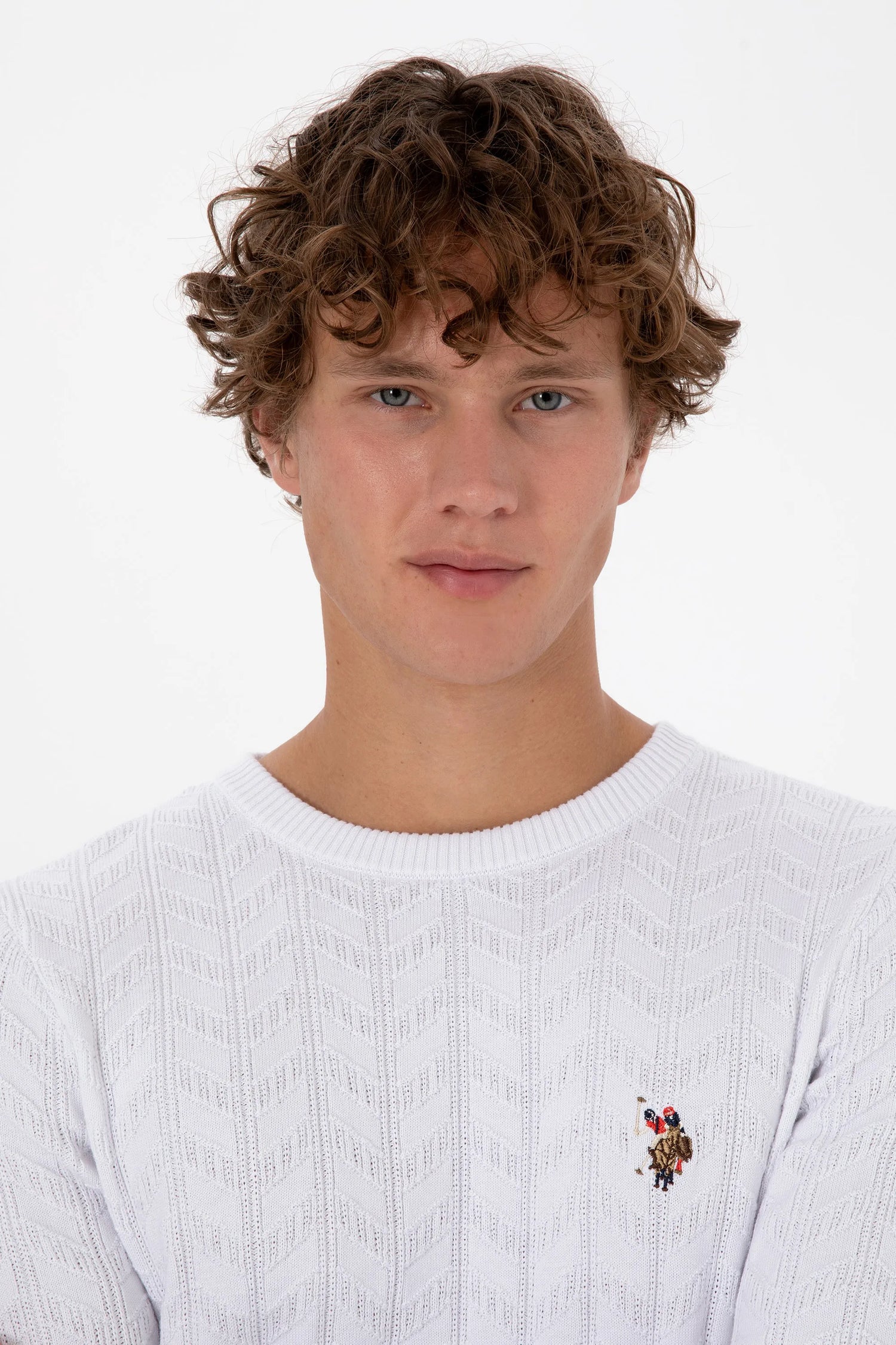 U.S. Polo Assn._White_White Knitted Pullover_G081SZ0TK0 2227375_VR013_02