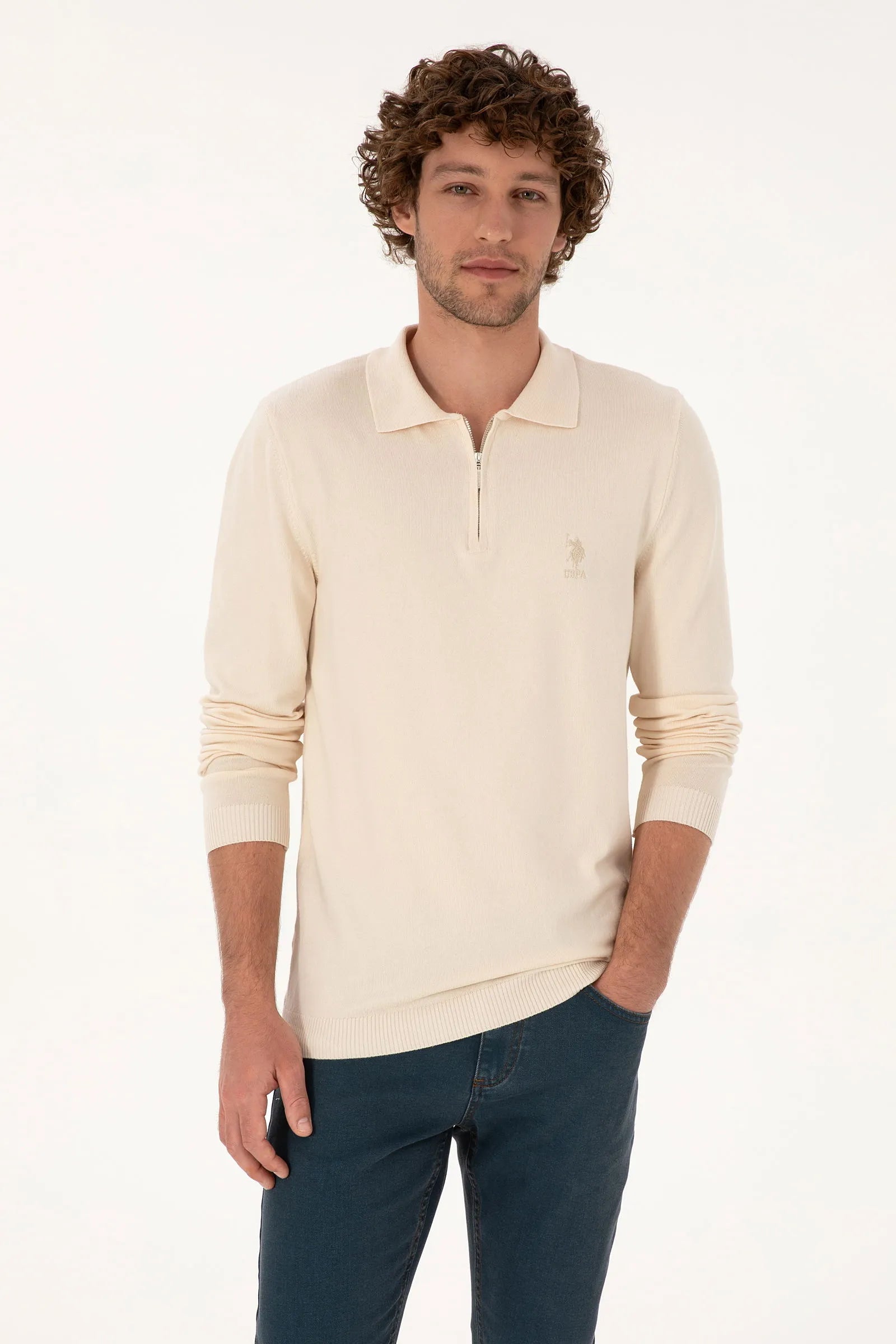 U.S. Polo Assn._Pearl_Pearl Pullover With Zipper_G081SZ0TK0 2236535_VR256_01