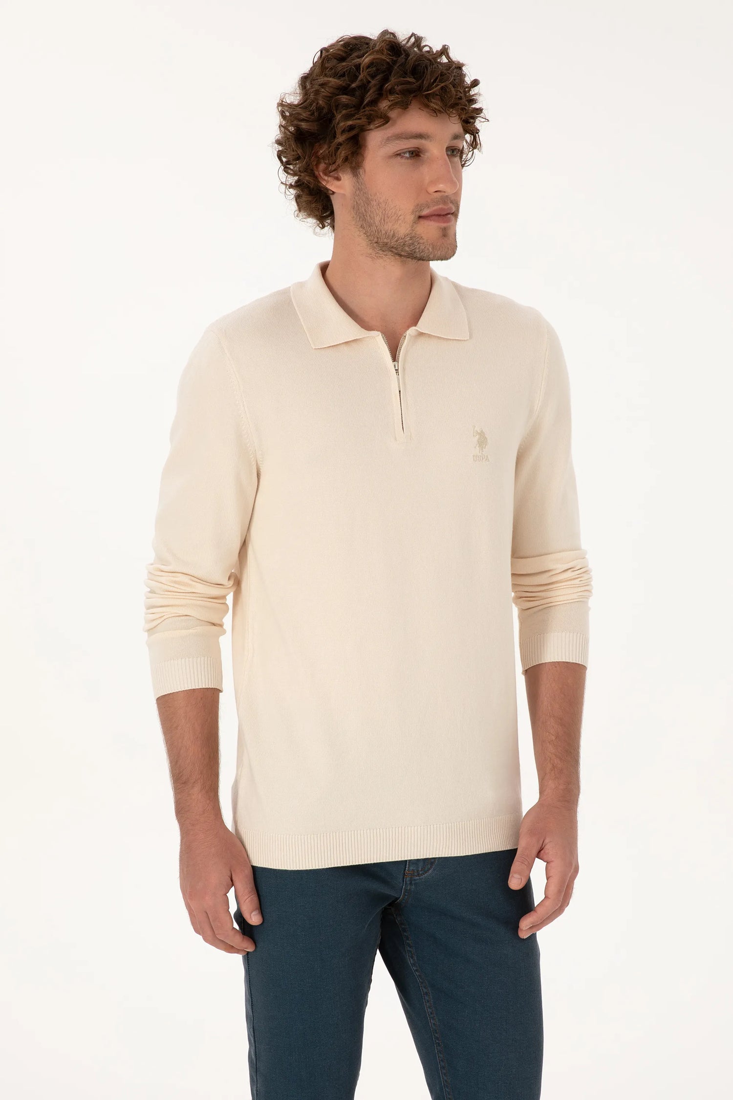 U.S. Polo Assn._Pearl_Pearl Pullover With Zipper_G081SZ0TK0 2236535_VR256_03