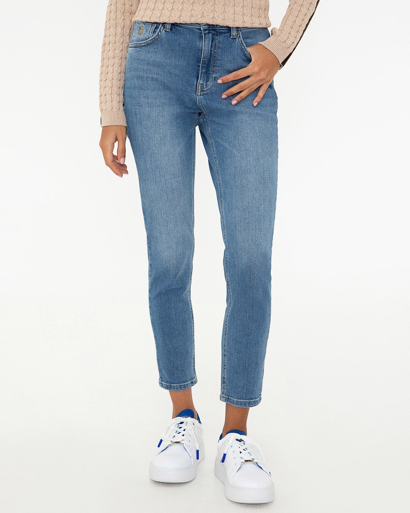 Light Blue Denim Trouser U.S. Polo Assn.