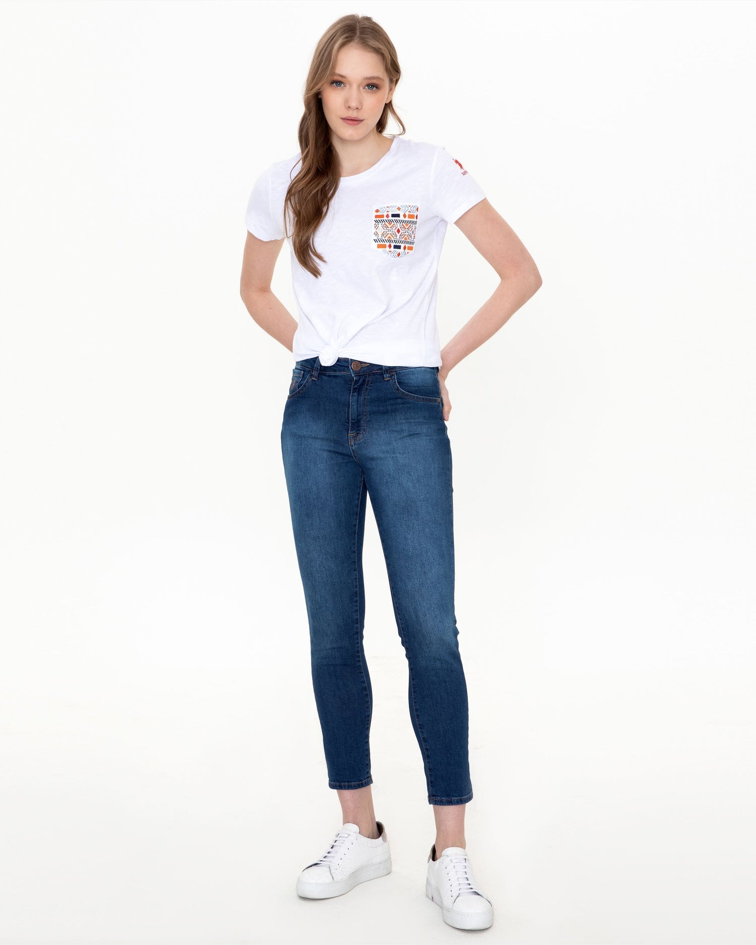 Middle Blue Denim Trouser U.S. Polo Assn.