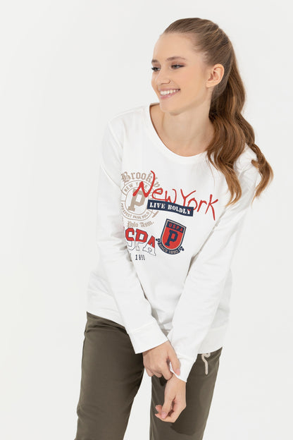 White Sweat Shirt U.S. Polo Assn.