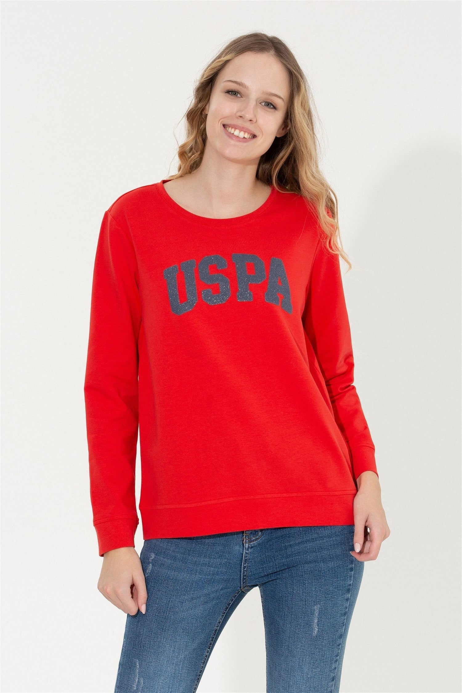 Red Sweat Shirt U.S. Polo Assn.