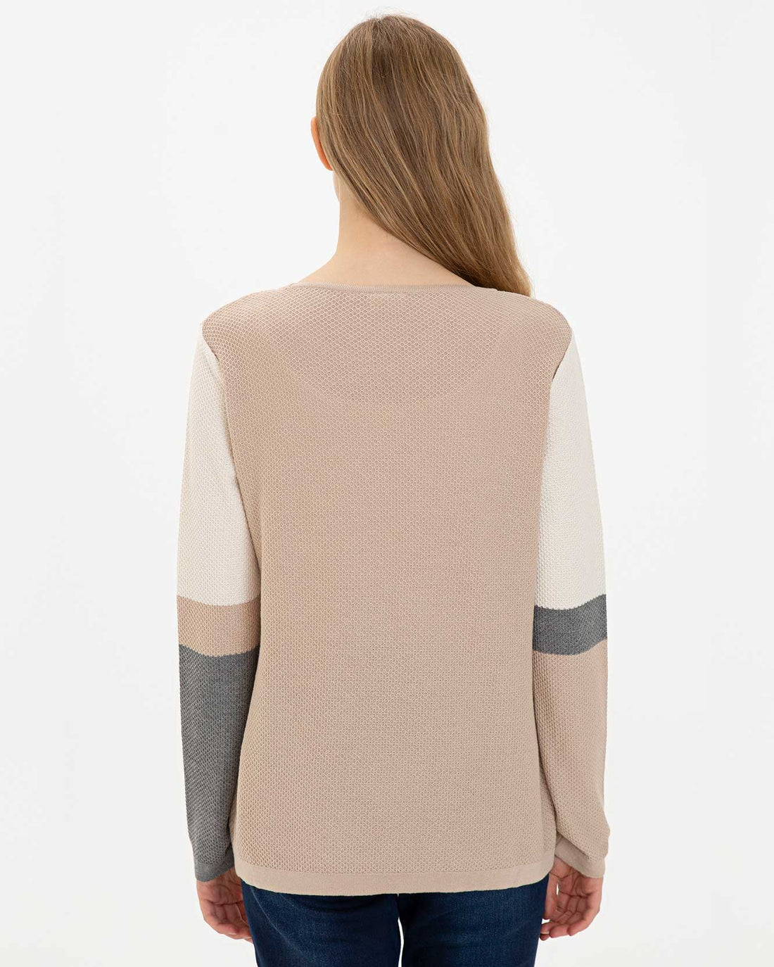 Beige Knitting Jumper U.S. Polo Assn.
