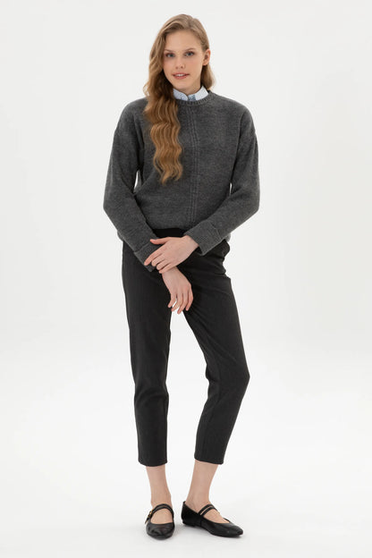 U.S. Polo Assn._Anthracite Mela_Anthracite Mela Knitting Jumper_G082GL0TK0 2228415_VR081_04