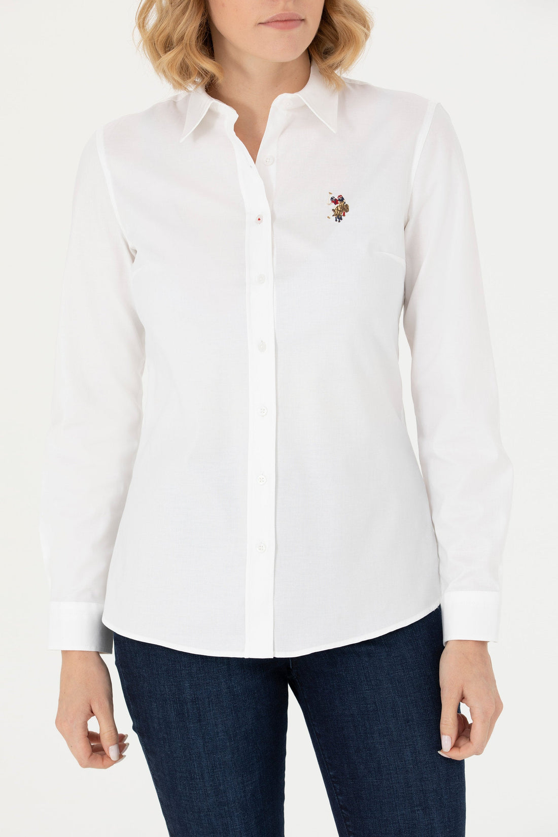 White Shirt Long Sleeve_G082SZ0040 1672168_VR013_02