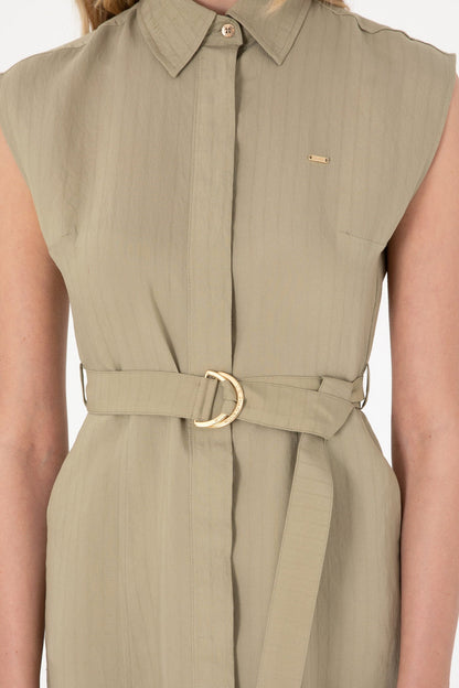 U.S. Polo Assn._Light Khaki Woven Dress_G082SZ0320 2098537_VR183_05