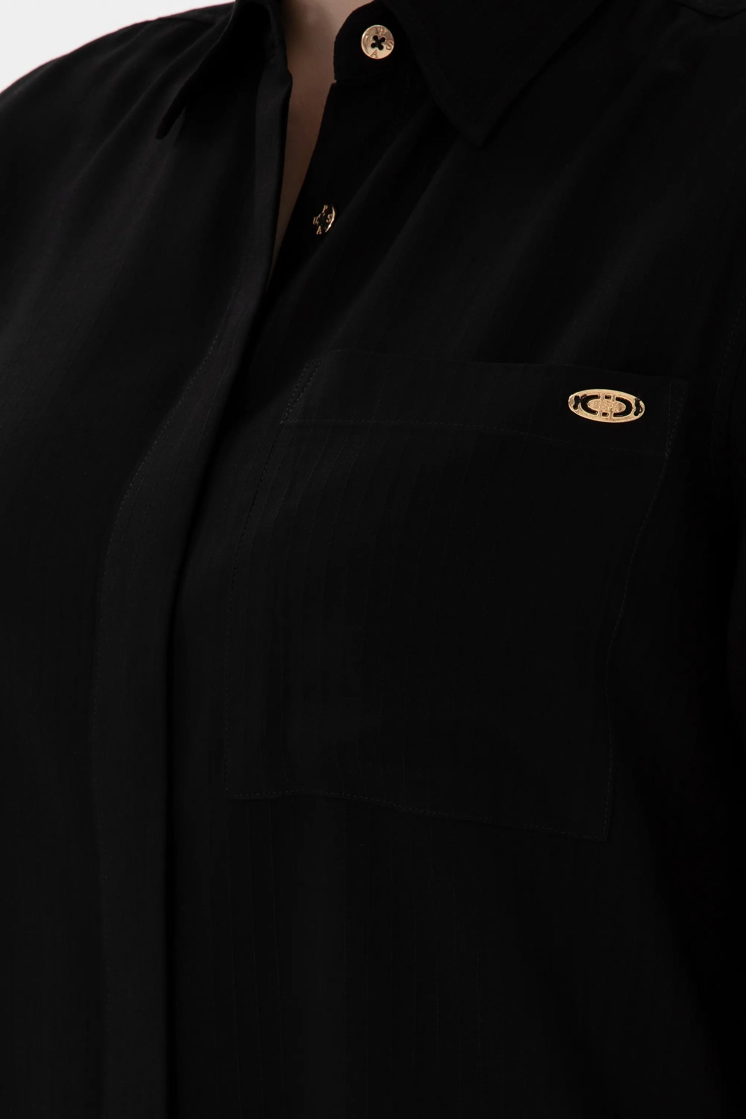 U.S. Polo Assn. Black Women Black Woven Dress SKU: G082SZ0320 2119558_VR046 Image 06