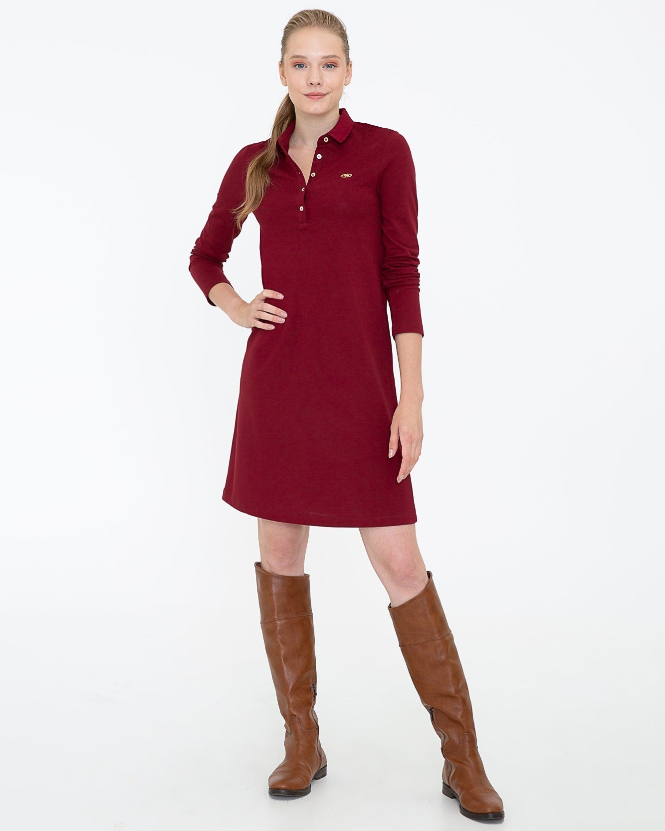 Red Knitting Dress U.S. Polo Assn.