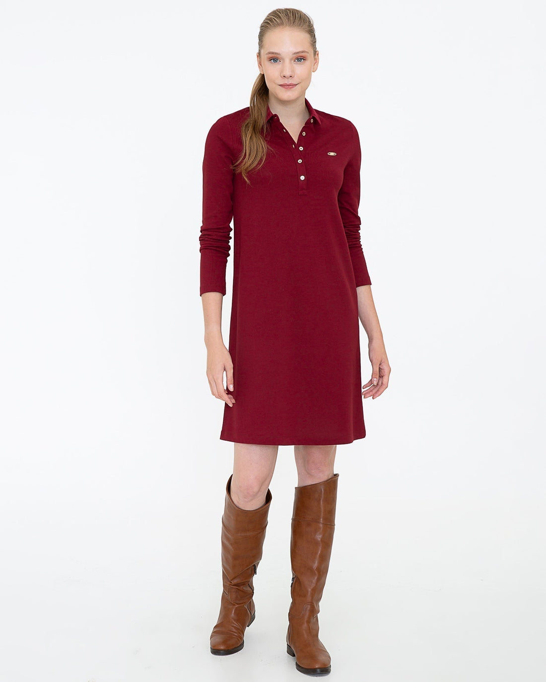 Red Knitting Dress U.S. Polo Assn.