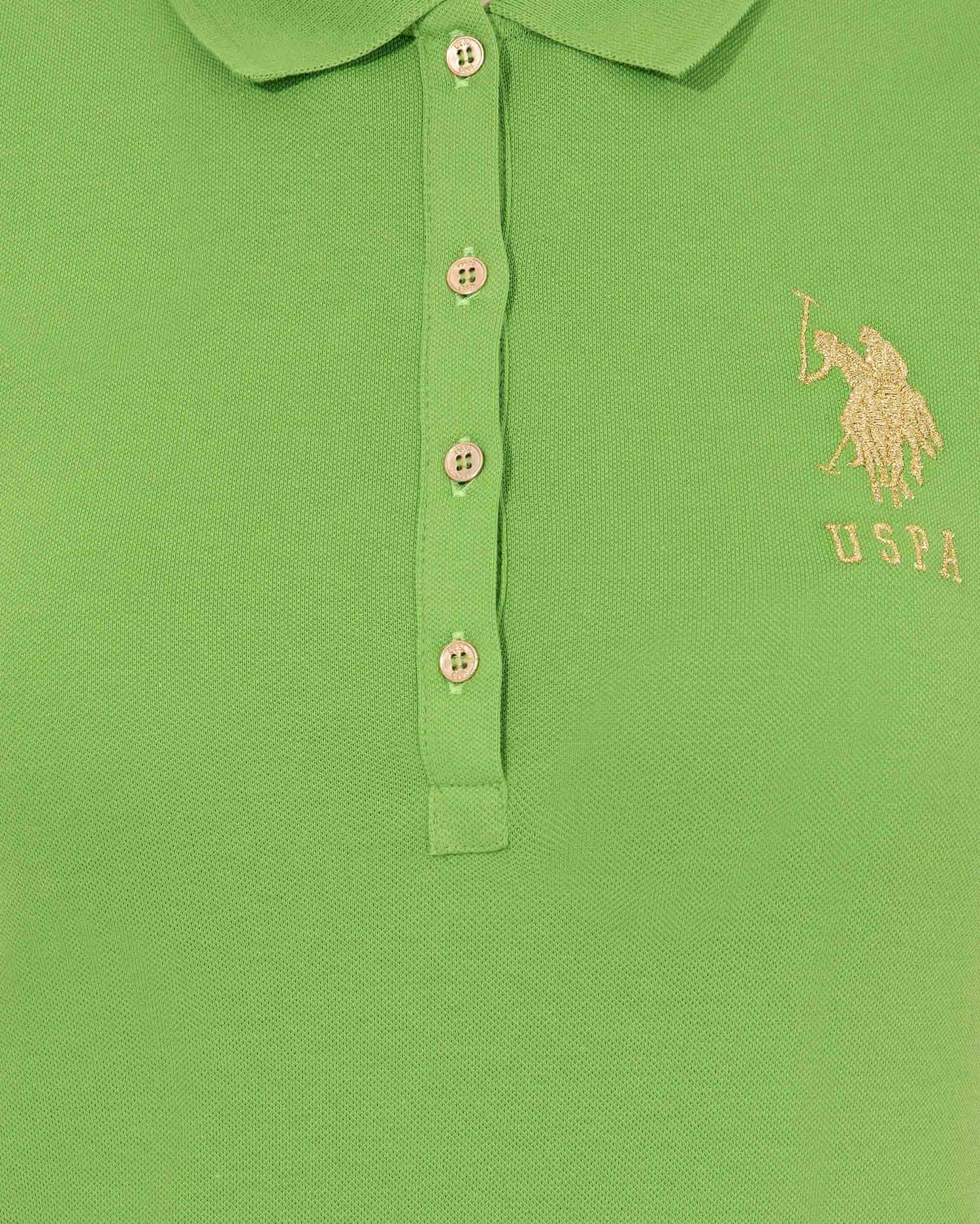 Light Green Knitted Dress U.S. Polo Assn.