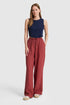 U.S. Polo Assn. Cherry Women Cherry Wide Leg Drawstring Slip on Trousers SKU: G082SZ0780 PU-9842_VR223 Image 01