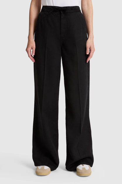 U.S. Polo Assn. Black Women Black Wide Leg Jeans SKU: G082SZ0800 PU-10567_DN0027 Image 02