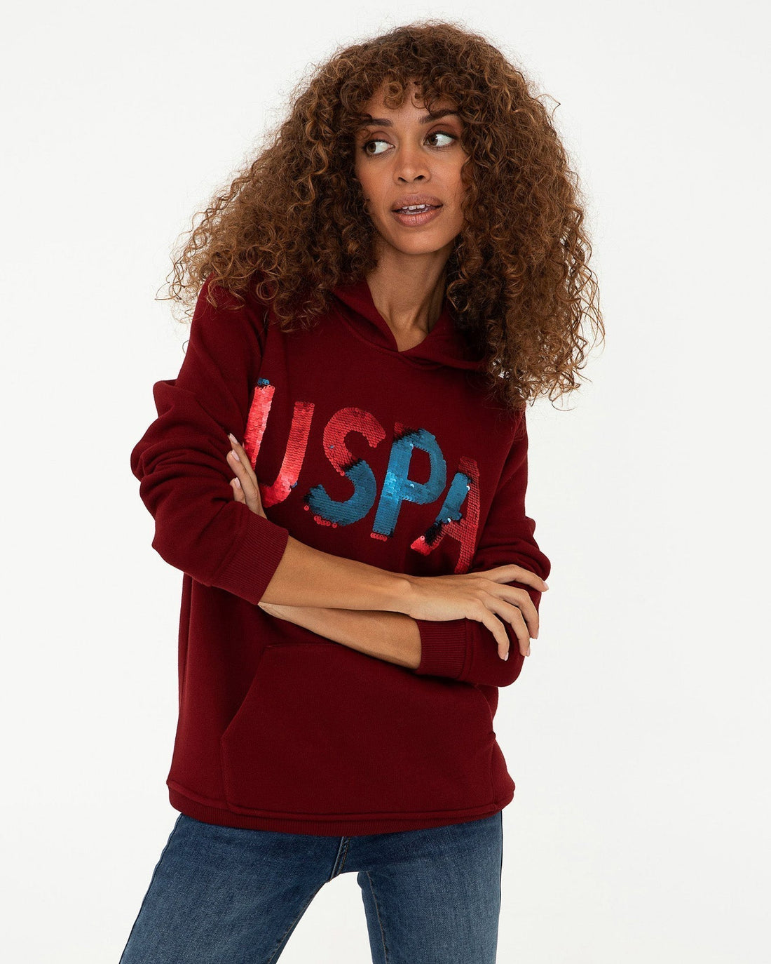 Red Sweat Shirt U.S. Polo Assn.