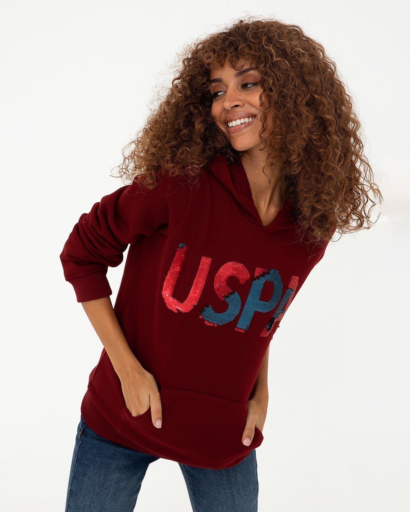 Red Sweat Shirt U.S. Polo Assn.