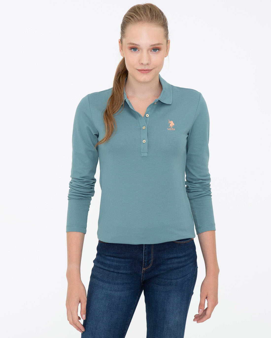 Middle Blue Sweat Shirt U.S. Polo Assn.