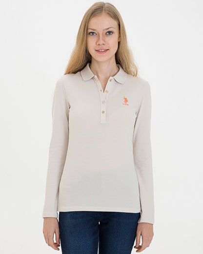 Beige Sweat Shirt U.S. Polo Assn.