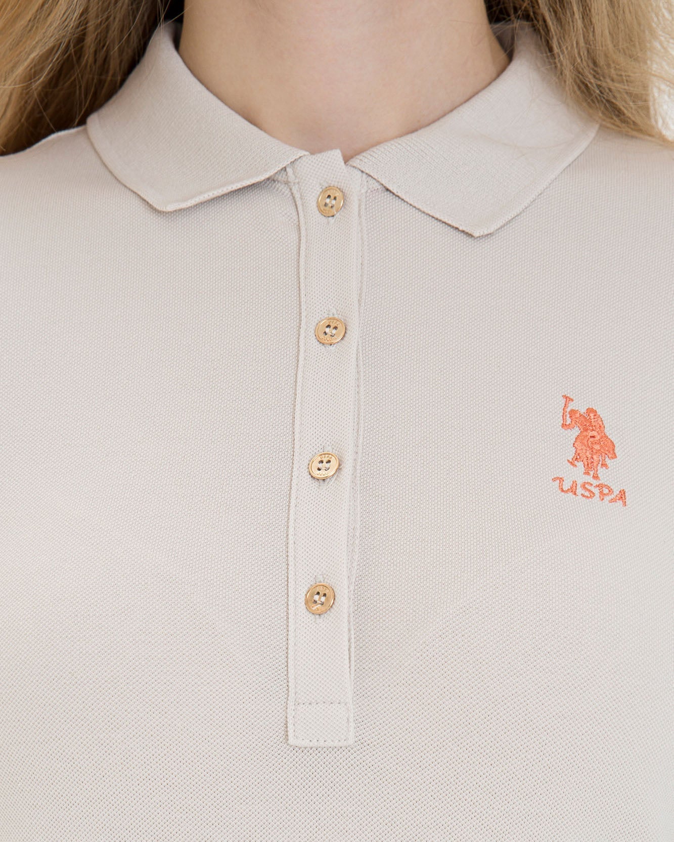 Beige Sweat Shirt U.S. Polo Assn.