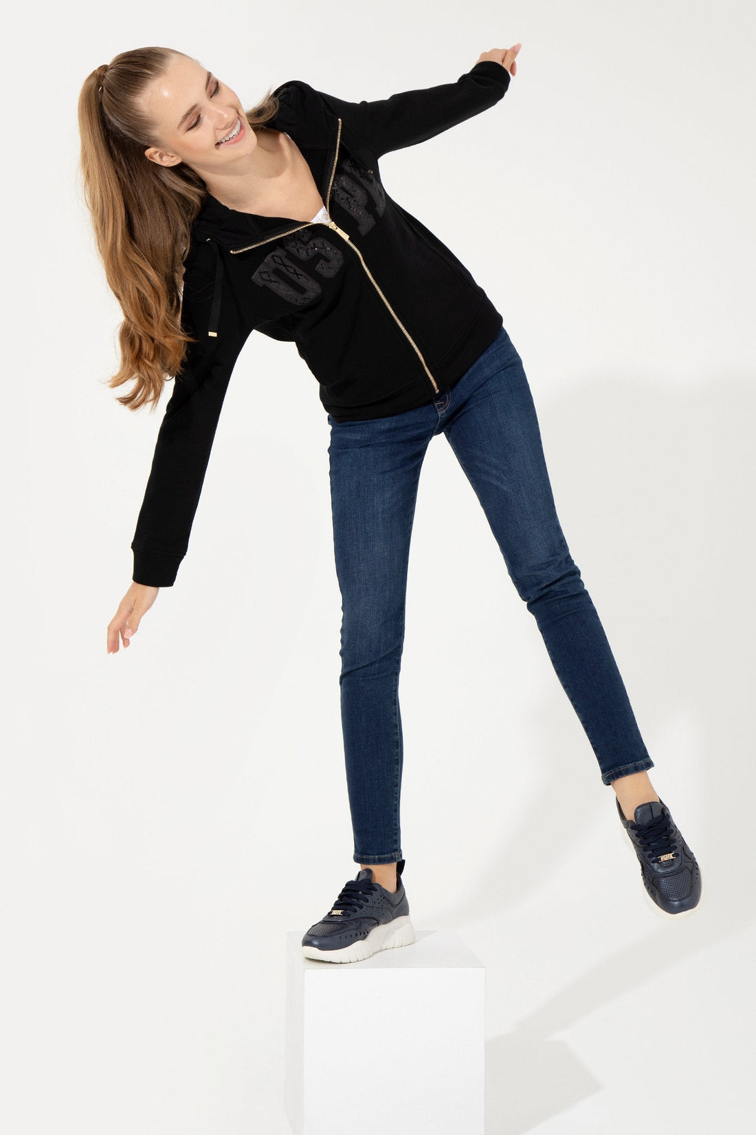 Black Sweat Shirt U.S. Polo Assn.