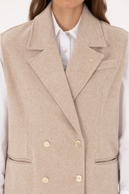 U.S. Polo Assn._Camel Melange_Camel Melange Sweatshirt_G082SZ0820 2335690_VR122_06