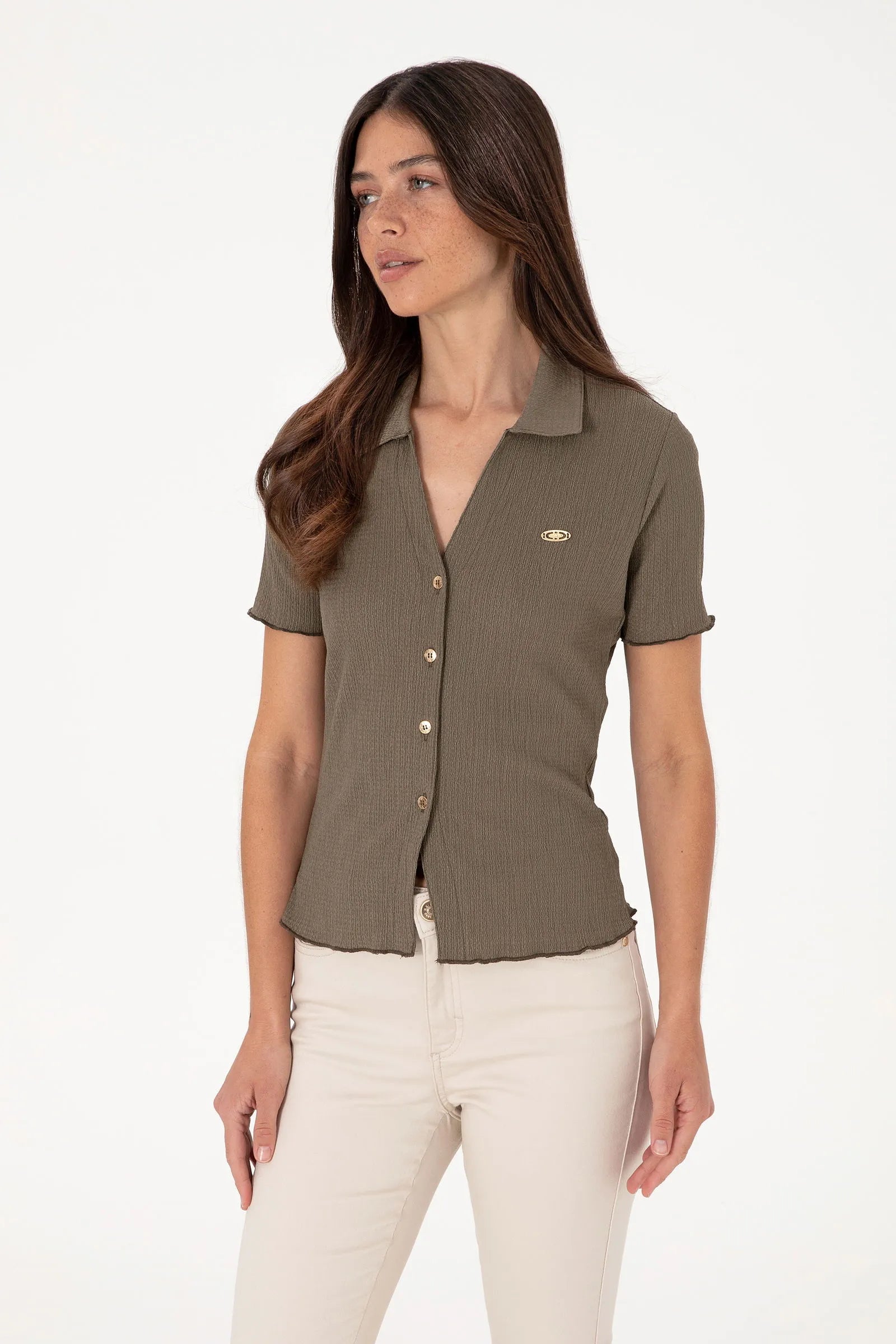 U.S. Polo Assn. Mink Women Mink Knitting Shirt SKU: G082SZ0OG0 2104948_VR052 Image 01
