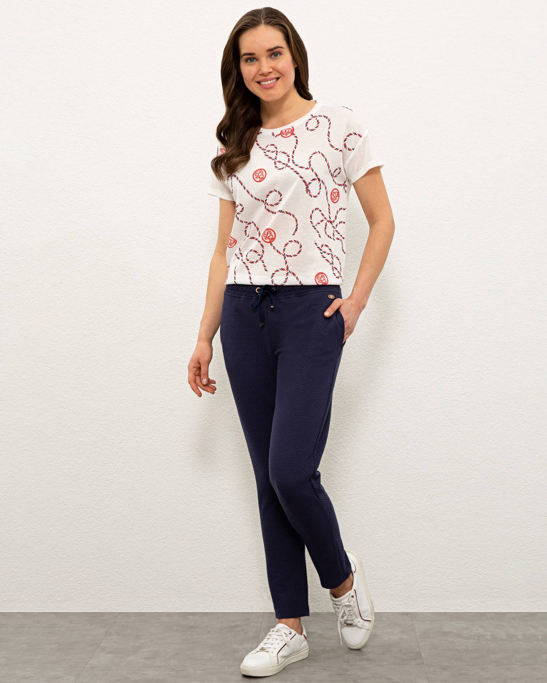 Dark Blue Knitting Trouser U.S. Polo Assn.