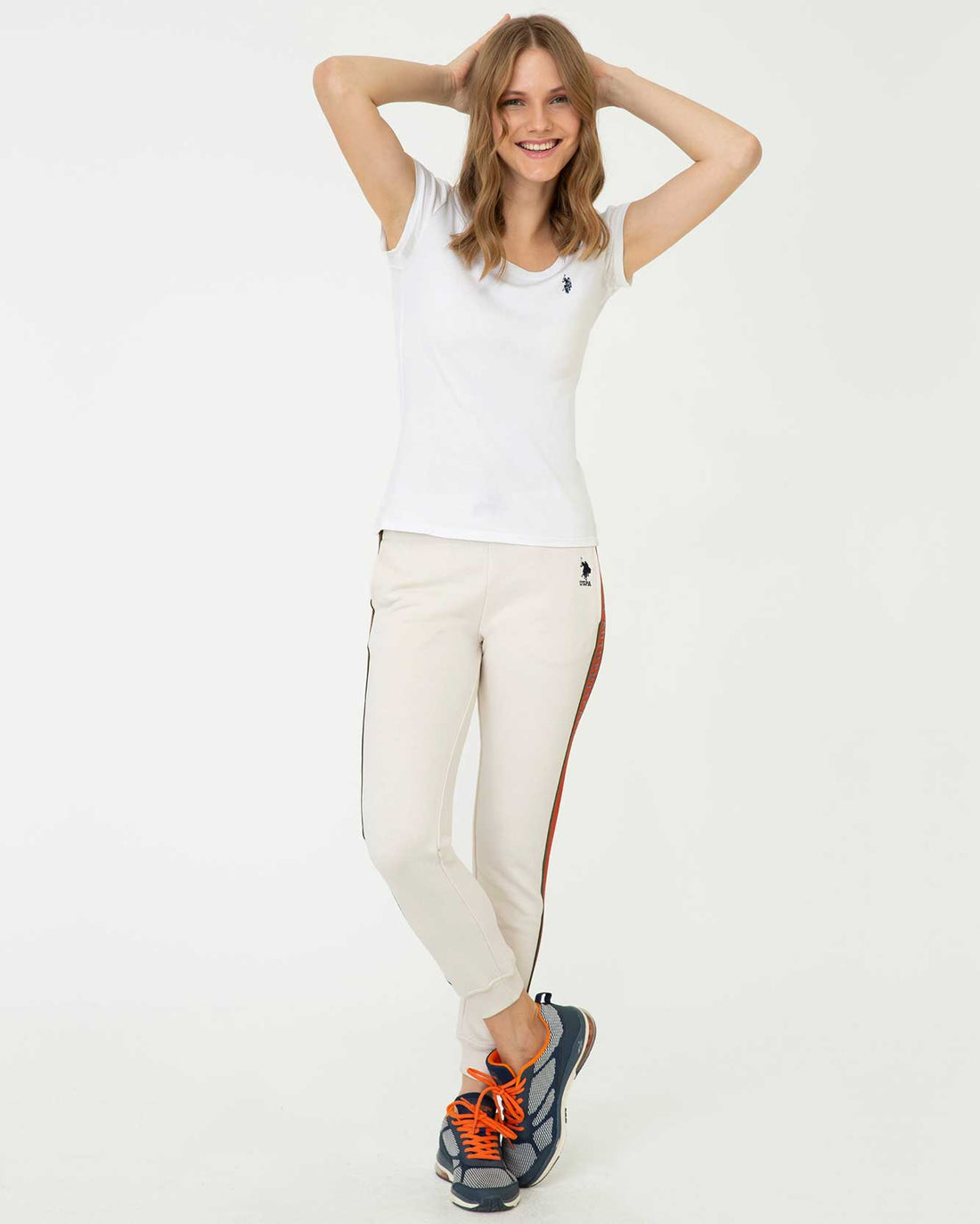 Beige Knitting Trouser U.S. Polo Assn.