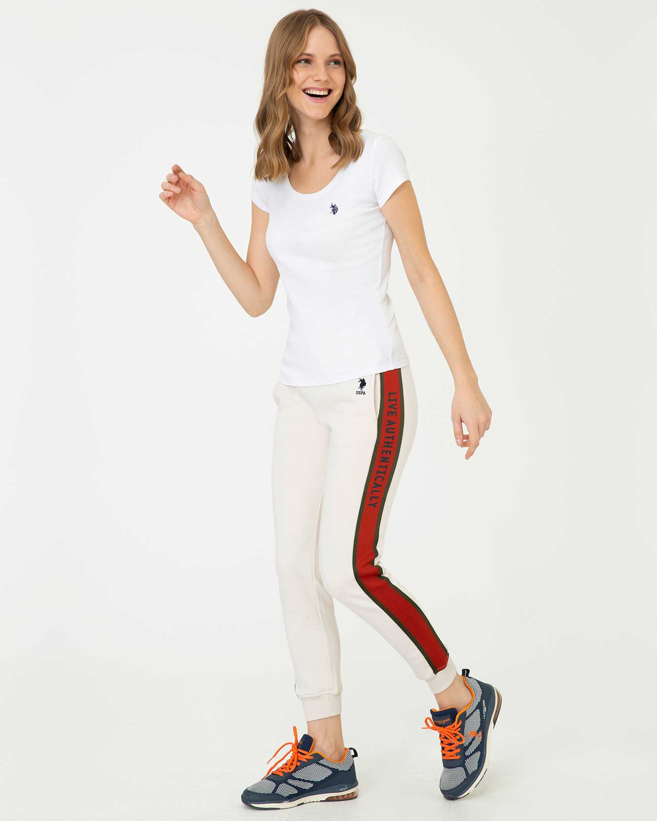 Beige Knitting Trouser U.S. Polo Assn.