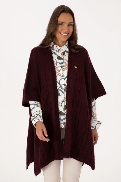 U.S. Polo Assn._New Plum_New Plum Poncho_G082SZ0TH0 2246264_VR177_01