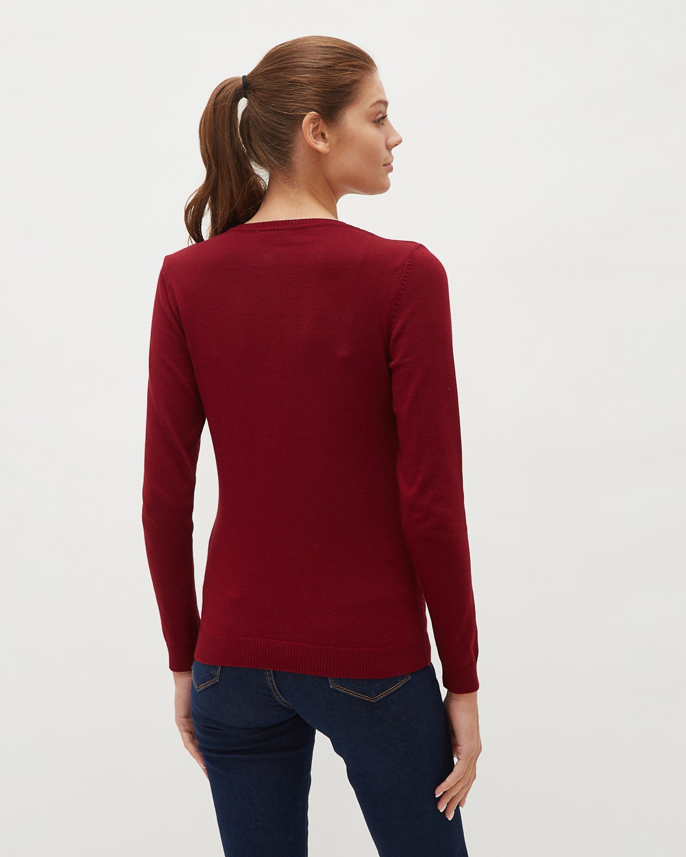 Red Knitting Jumper U.S. Polo Assn.