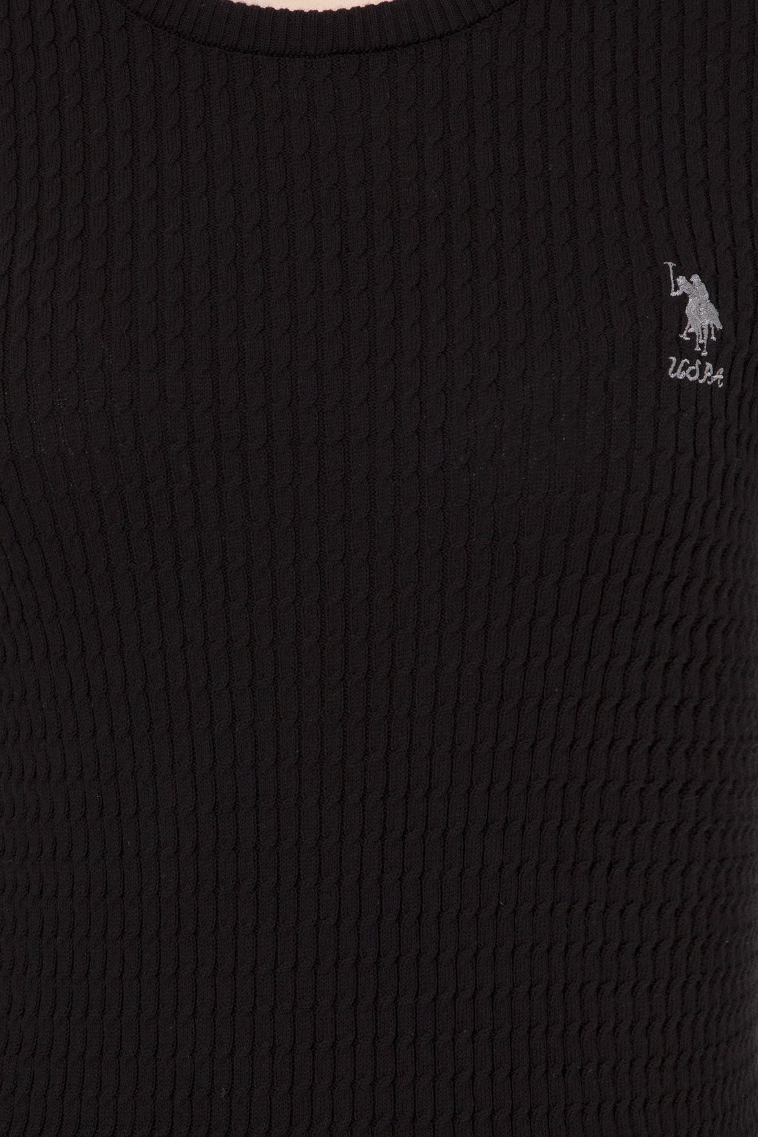 Black Knitting Jumper U.S. Polo Assn.