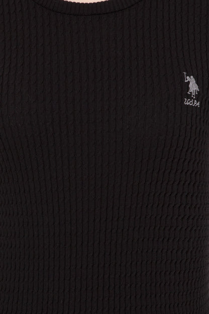 Black Knitting Jumper U.S. Polo Assn.