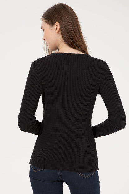 Black Knitting Jumper U.S. Polo Assn.